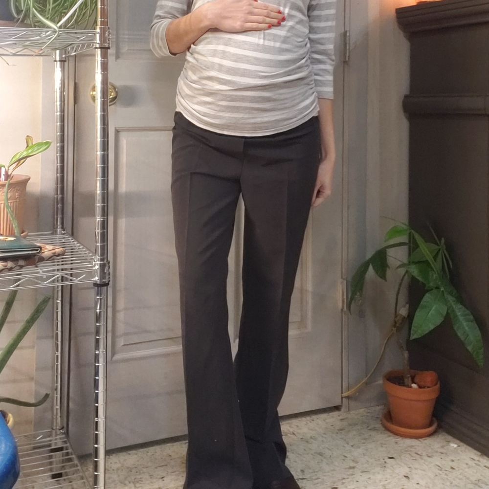 Tomorrow's Mother XS Maternity Dress Pants Black